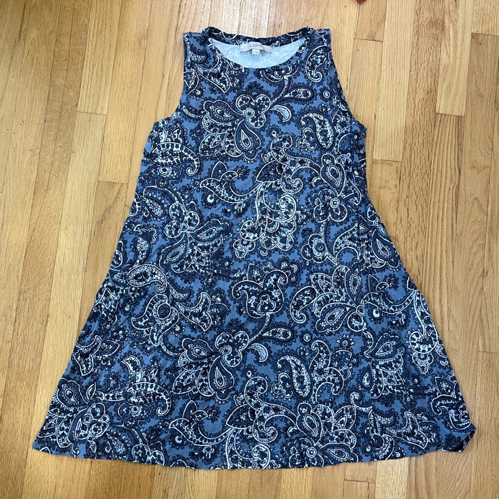 Paisley Patterned Dress
